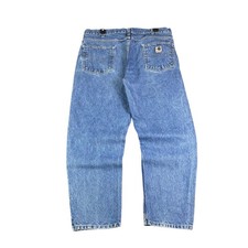 Carhartt B17 DST Relaxed Fit Straight Leg Jeans Mens 38x30 Medium Wash Blue