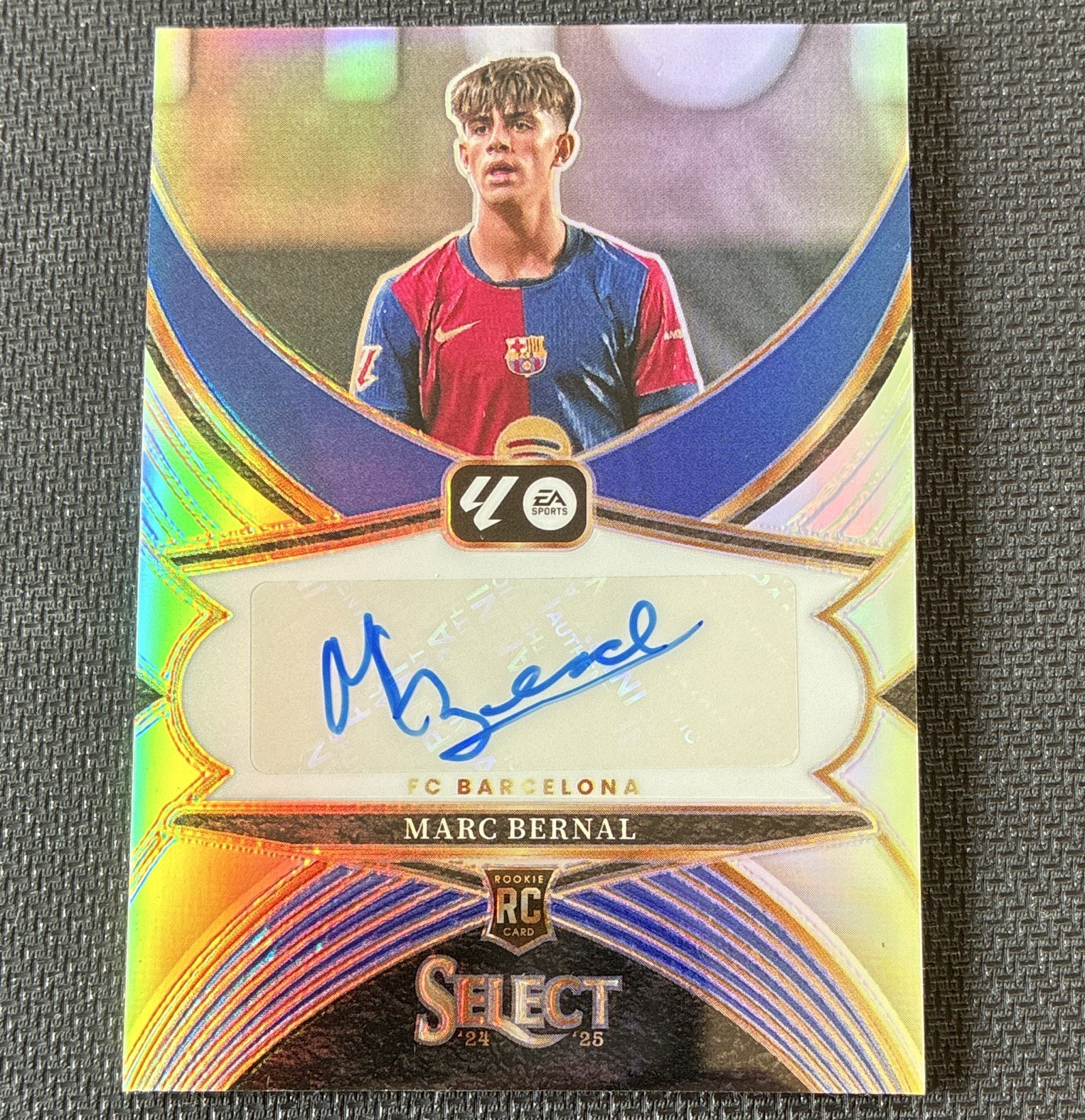 Panini 2024-25 Select La Liga Marc Bernal Barcelona #SE-MB Auto RC
