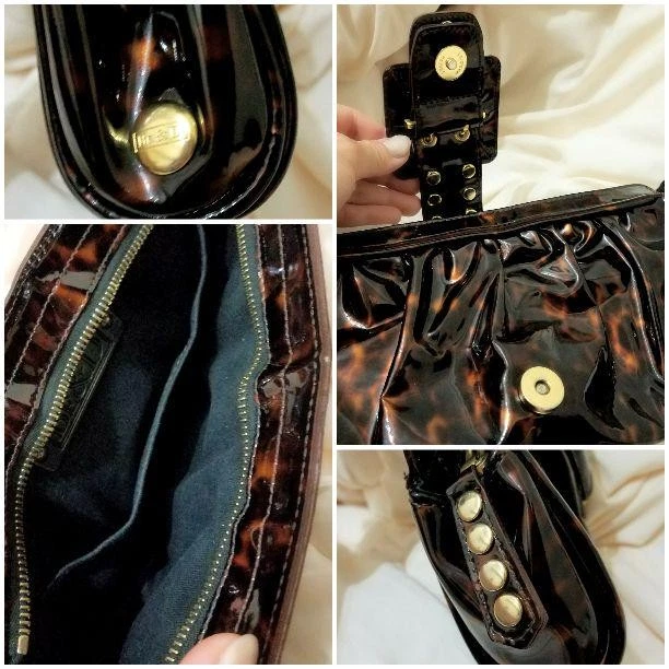 Be&D Bolso de mano Bolso de fiesta Patent Studs charol - Imagen 3 de 4