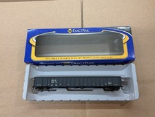 EXACTRAIL PLATIN HO SCALE GÜTERWAGEN WAGGON THRALL GONDELWAGEN NOKL SCHWARZ !