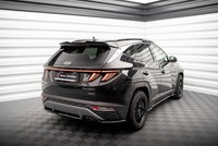Heck Ansatz Flaps Diffusor FüR Hyundai Tucson Mk4 HeckschüRze Schwarz