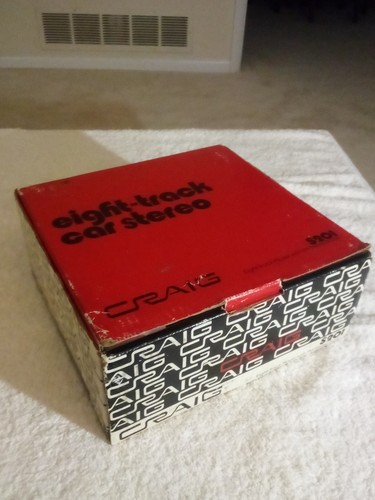 NOS Vintage CRAIG S201 - 8-Track Tape Player/FM Stereo Radio in ...