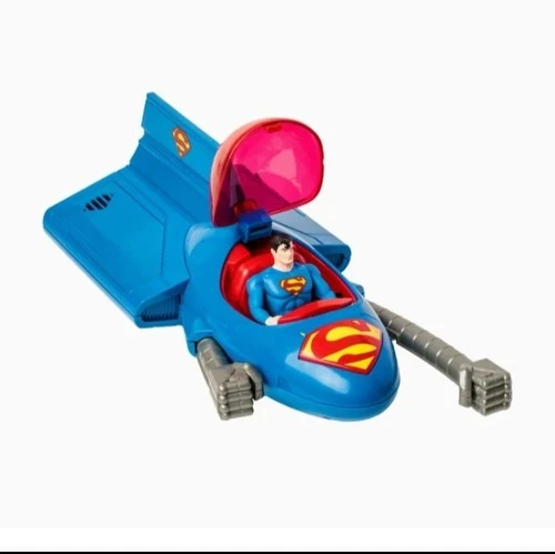 NWT McFarland Toys DC Super  Powers Superman's Action Vehicle Supermobile