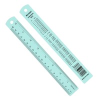 "20Cm/8\" Metalllineal FüR 2Er Pack Aluminiumlegierung, BlaugrüN"