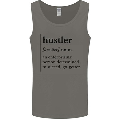 Hustler Definition Entrepreneur Hustle Herren Weste Tanktop