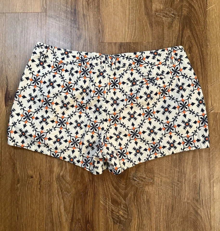 Pantalones cortos blancos bordados Live In Love talla 30 de Lucky Brand para mujer Foto 2 de 4
