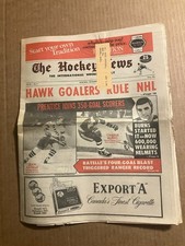1971-72 THE HOCKEY NEWS, DEC 3, VOL 25, NO 9: HAWK GOALERS RULE NHL, RATELLE 4