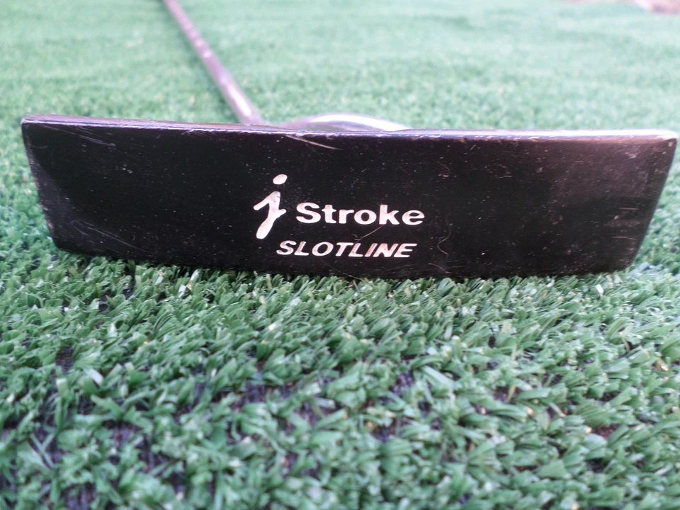 RARE Slotline j Stroke Putter Milled Unique Toe-Shafted Design RH 36 inch - Image 2 of 4