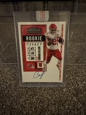 NFL Clyde Edwards Helaire Panini Contenders R...