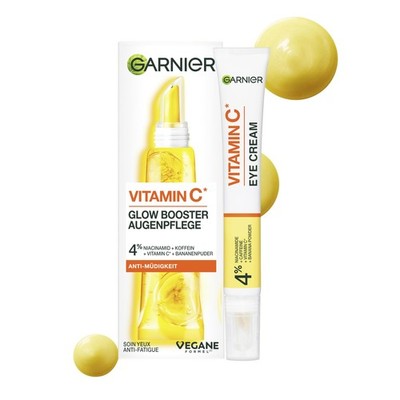 Garnier Vitamin C Anti-Müdigkeits Augencreme, Für eine 15 ml (1er Pack) 