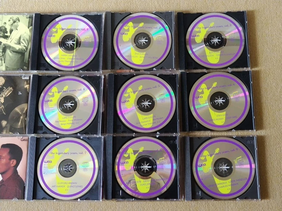 Jazz in Sweden : 1949−1961 CD 9CD Box Set Limited Edition Japan — 第 4/4 张图片