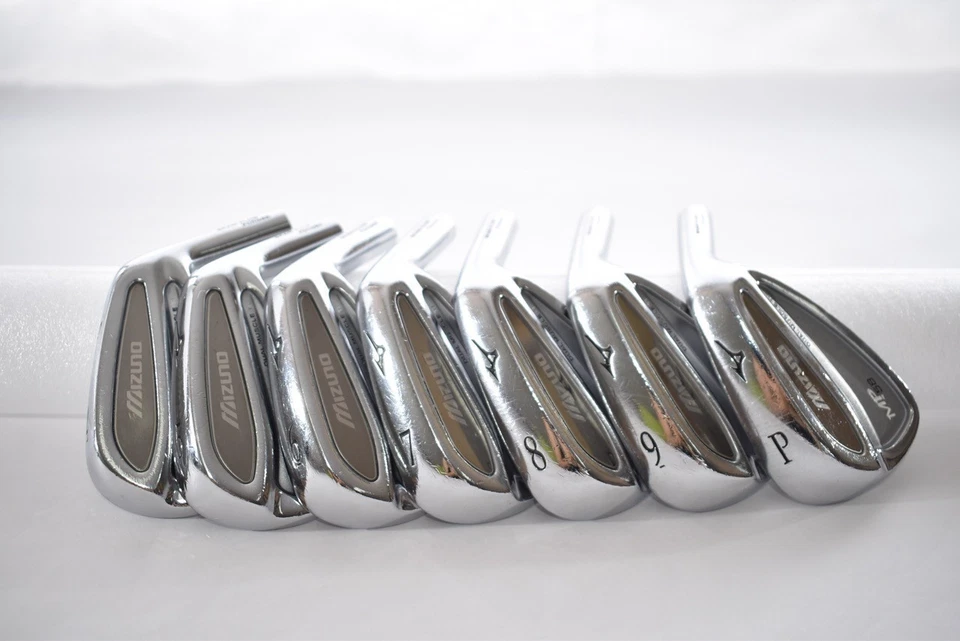 Juego de hierros diestros Mizuno MP-58 GF forjados 4-5-6-7-8-9-PW solo cabezal - Imagen 3 de 4