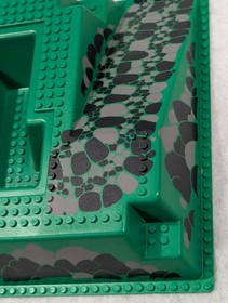 Vintage Lego Castle Baseplate 3552px5 from Set 6082 Fire Breathing Fortress