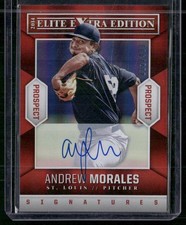 2014 Panini Elite Extra Edition #95 Andrew Morales Prospects Signatures #/499