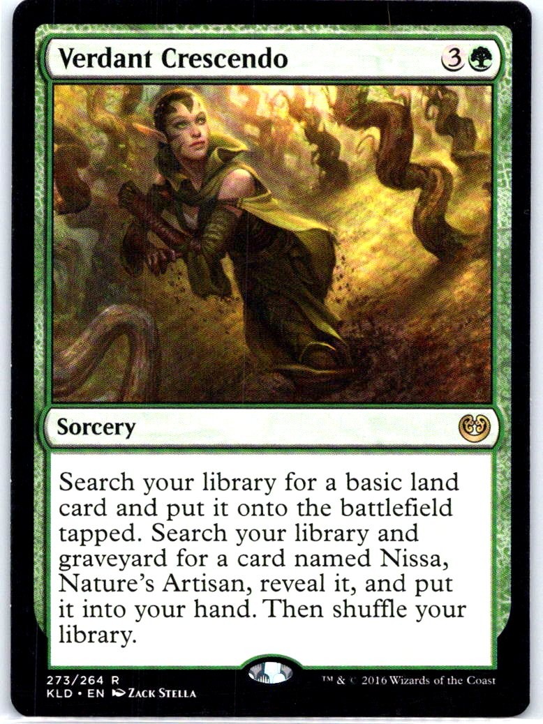 #273 Verdant Crescendo Kaladesh Rare