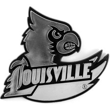 ProMark NCAA Louisville Cardinals Chrome Automobile Truck Emblem  U033