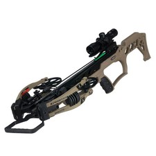 Xpedition Archery Xpedite420 Crossbow, 420 FPS, 4x32 Scope, FDE (XACW1004): NEW