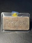 New ListingRare Ktron / Rio Grande 1970's Lipless / Rimless Planchet 1 oz .999 Silver Bar