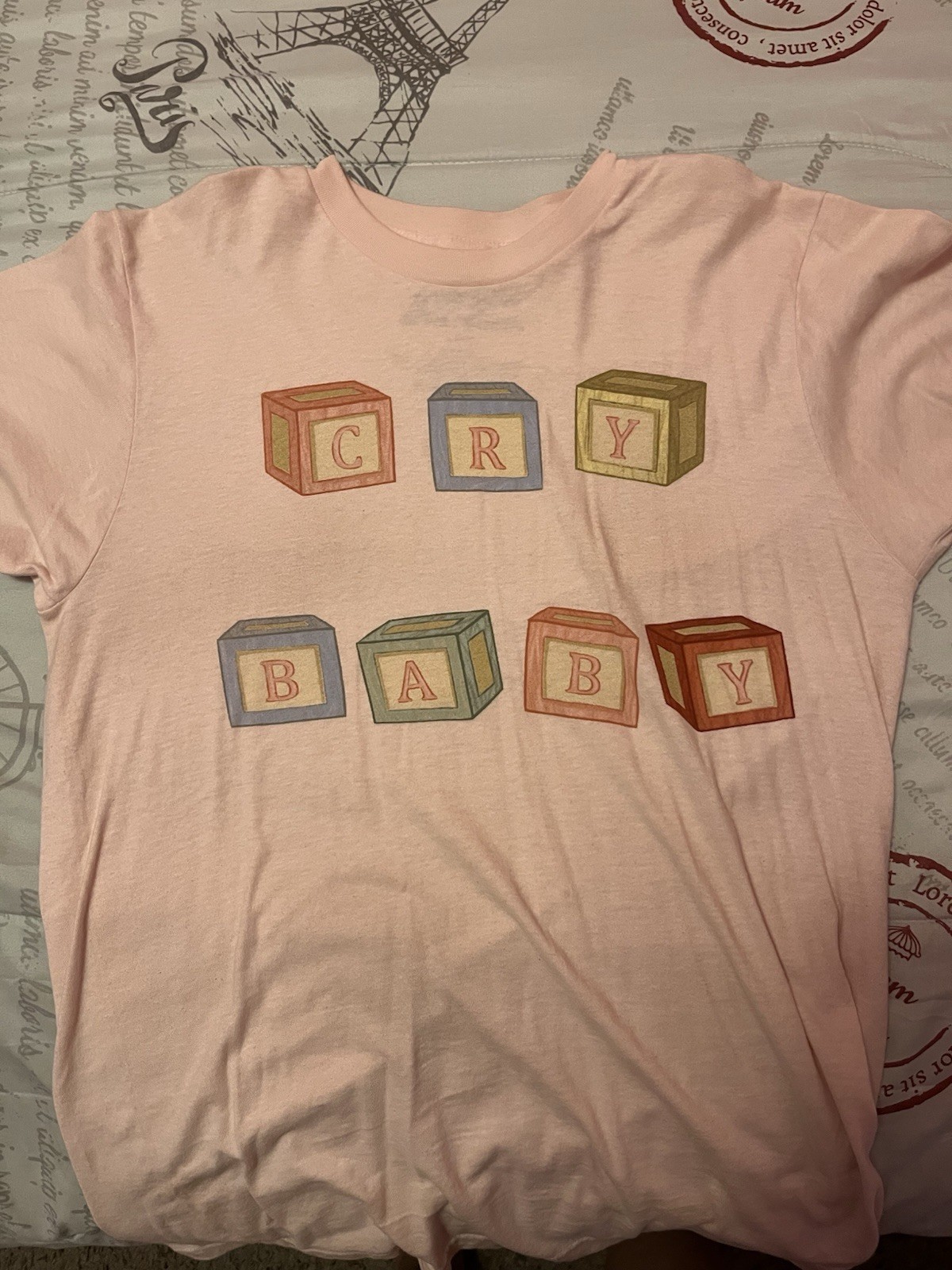 Melanie Martinez Cry Baby Pink Shirt