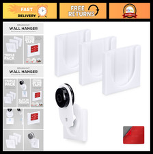 3 Pack Wall Mount for Home Security Camera - Adhesive Holder, Easy Install, No S