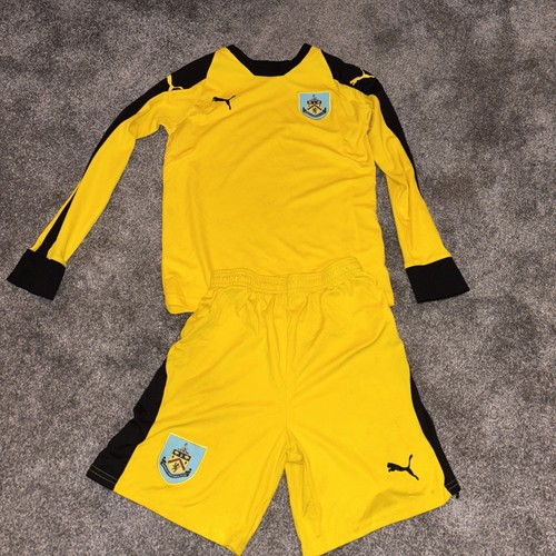 Puma Burnley 2018/19 Gk Kit Aged 9/10 - Picture 1 of 5