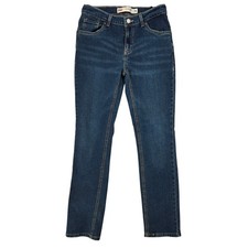 Levi's 16 Regular 511 Slim Performance Jeans Boys Dark Wash Denim 28x30