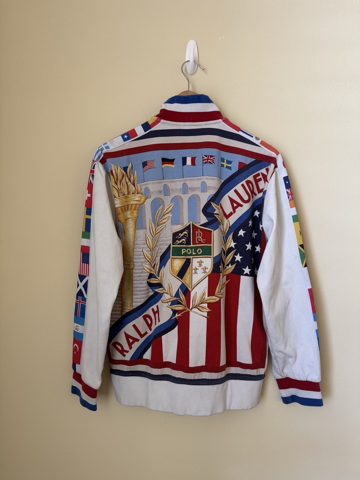 Polo Ralph Lauren Chariots Olympic Crest Track Jacket Multicolor Small image 8