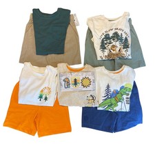 Boy  s Tommy Bahama Lot Of 9 Items, 4 Shorts, 5 Shirts Size 5/6
