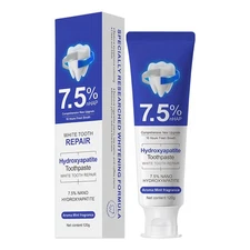 Hydroxyapatite Toothpaste - Fluoride-Free Nano Hydroxyapatite Toothpaste