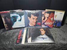 Vintage Laserdisc Movies Mixed Lot of 11 LDs Ghost, Big, Passenger 57  More