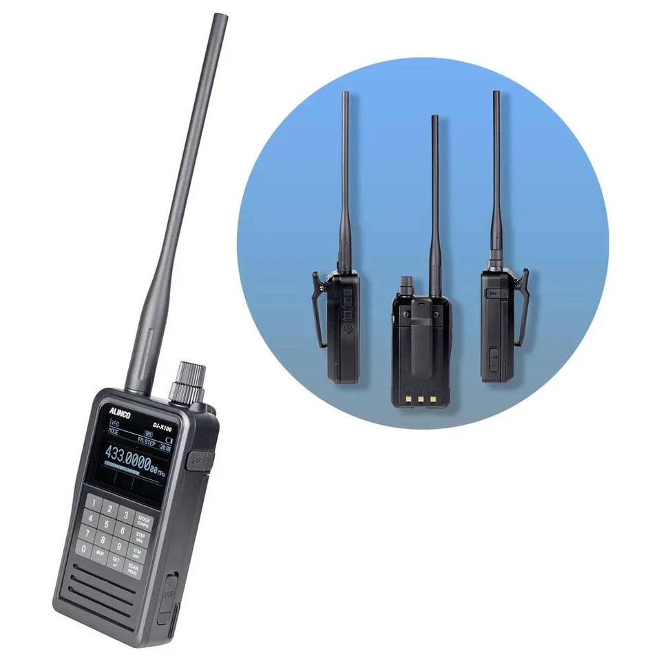 Alinco ALINCO DJ-X-100-E Digitaler Multi-Mode Empfänger 1207 Funk-Handscanner - Bild 4 von 4