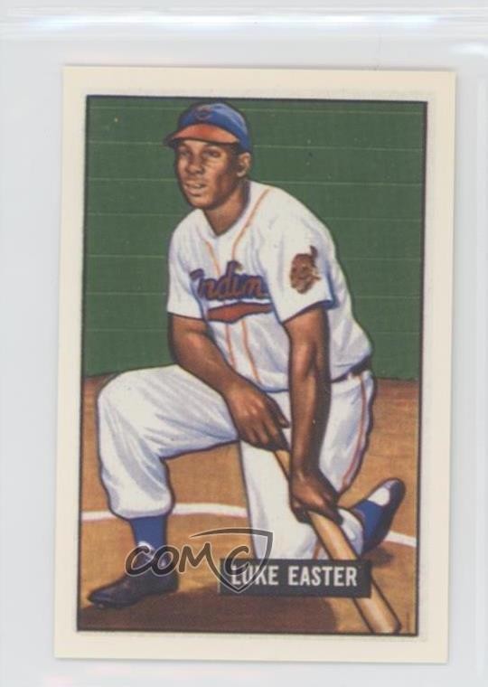 1986 CCC 1951 Bowman Reprints Luke Easter #258 9ca