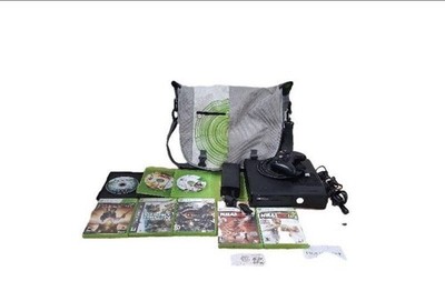 Microsoft Xbox 360 S 1439 320GB Console Controller 11 Games Bundle Tested