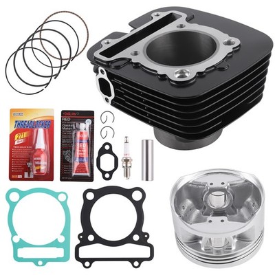 348cc Piston Cylinder Top End Kit For 87-99 Yamaha Big Bear 350 YFM350FW 4x4