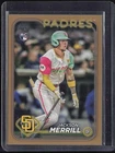 2024 Topps Update Gold #US210 Jackson Merrill 1844/2024 RC Rookie Opens in a new window or tab