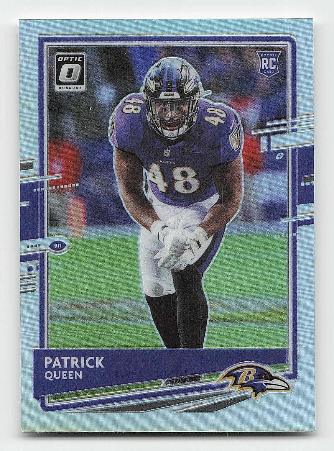 2020 Donruss Optic #118 Patrick Queen Holo Rookie