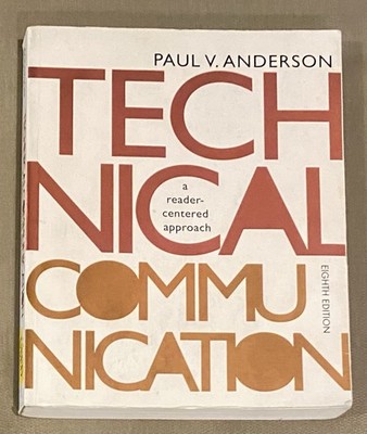 Technical Communication - 8th Edition - Paul V. Anderson