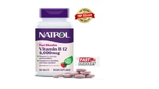 Natrol Vitamin B12 Fast Dissolve Tablets, Promotes Energy, Supports a Healthy..
