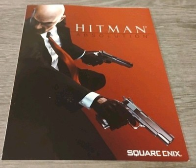 Hitman: Absolution (Sony PlayStation 3, 2012) Manual Only
