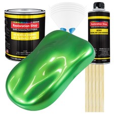 Restoration Shop Firemist Lime Acrylic Enamel Gallon Kit Auto Paint