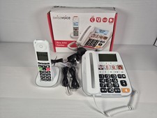 Swissvoice Xtra 3355 Combo Cordless Big Button Hearing Elderly Amplified Phone 