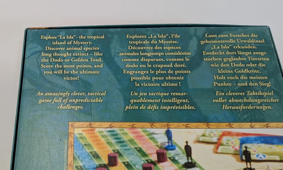 La Isla Board Game Ravensburger Alea Stefan Feld Island of Mystery 2014 Complete - Image 3 of 4
