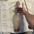 Vintage Blenko Glass Decanter With Stopper 19 Inches High