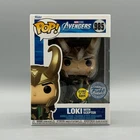 Funko Pop! Marvel #985 Loki w/ Scepter Glows Avengers Exclusive New w/ Protector