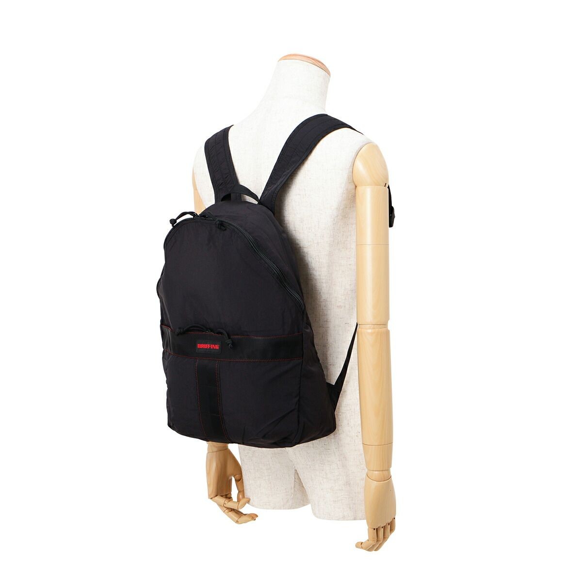 BRIEFING Solid Light Backpack Black Ripstop Nylon… - image 6