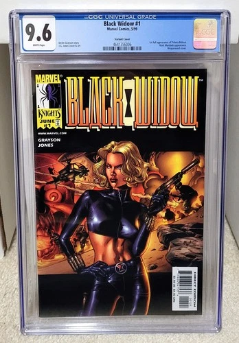 Black Widow #1 (1999) CGC 9.6 - 1st Yelena Belova Variant cover Marvel Key