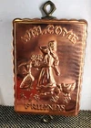 12"×8" Copper ( Welcome Friends ) Wall Sign