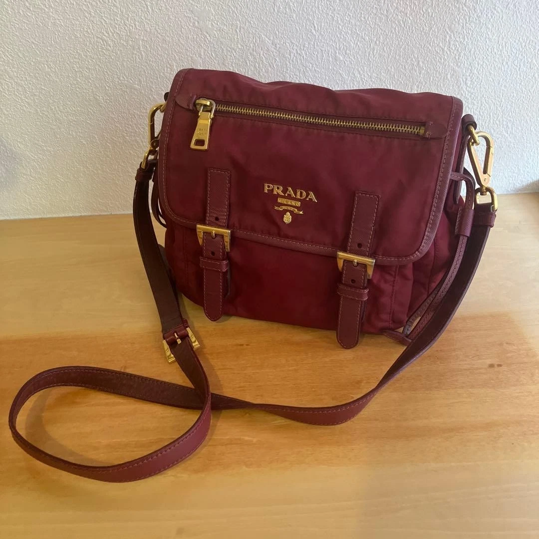 PRADA Tessuto Messenger Bags for Nylon Exterior Women for sale | eBay