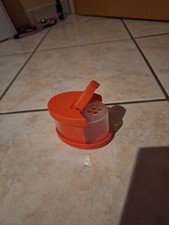 Tupperware Orient GewürzStreuer Zwerg Deckel Streu Schüttvorrichtung Rot