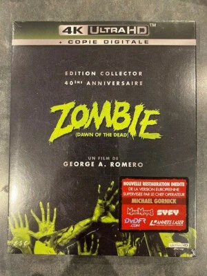 ZOMBIE - film en 4K ULTRA HD + BLU-RAY zone B ÉDITION COLLECTOR - Photo 1/2
